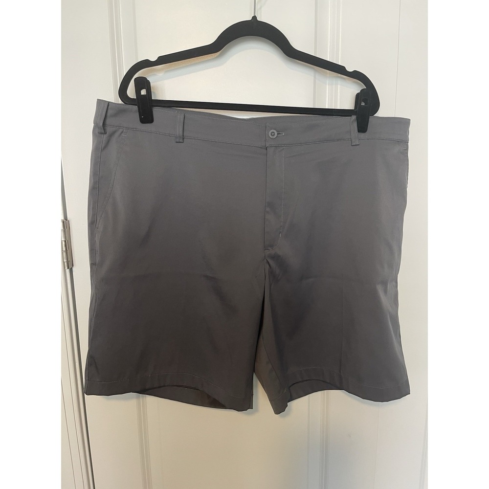 Nike‎ Golf Mens Shorts 42 Gray Tour Performance Dri-Fit Stretch Active